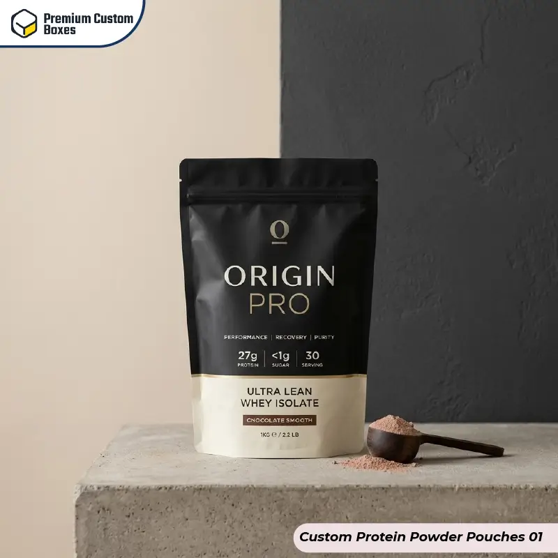 Custom Protein Powder Pouches