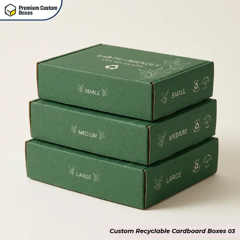 Custom Recyclable Cardboard Boxes