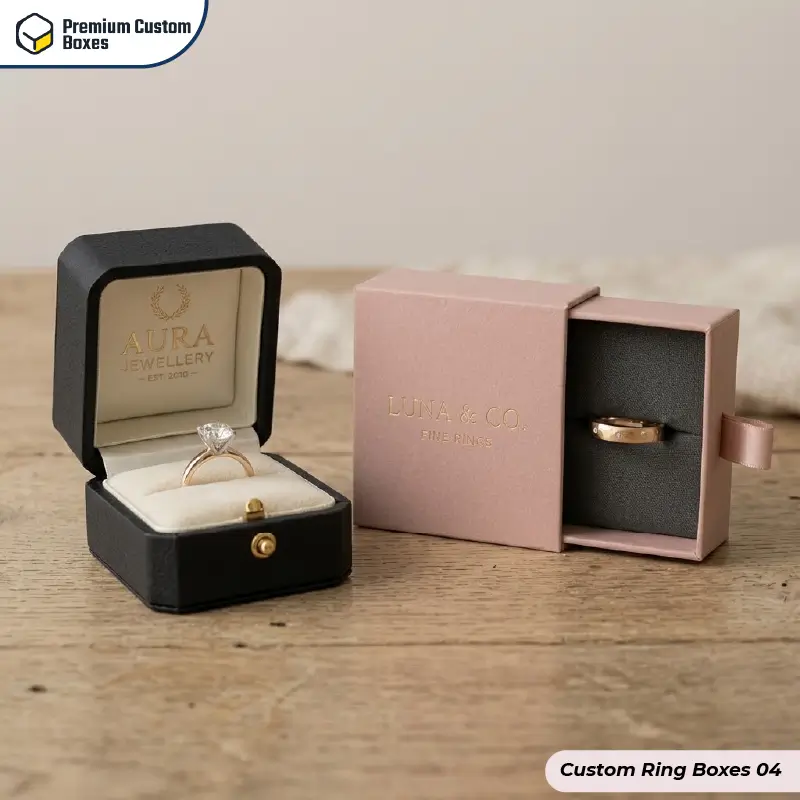 Custom Ring Boxes