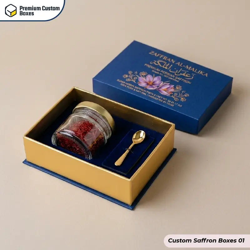 Custom Saffron Boxes