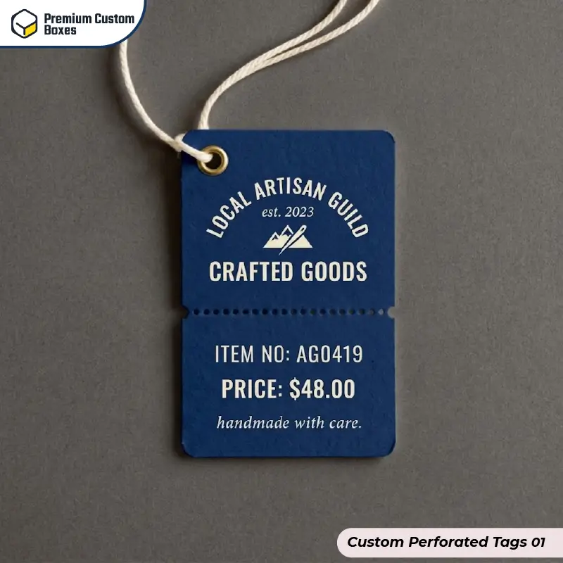 Custom Perforated Tags