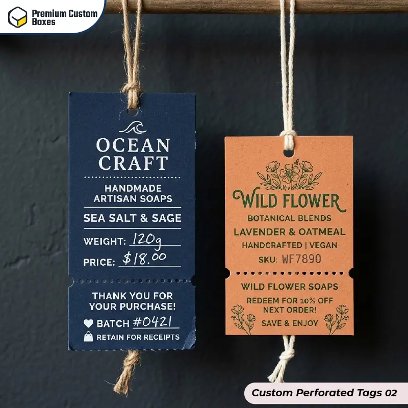 Custom Perforated Tags