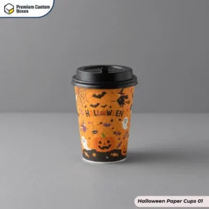 Printed Halloween Paper Cups