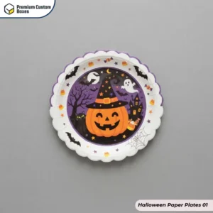Custom Halloween Paper Plates Wholesale